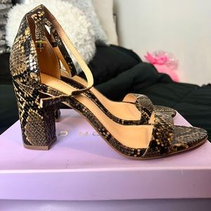 Steve Madden “Madden Girl” Block Heel Sandal